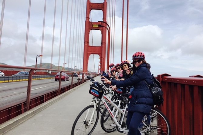 Golden Gate Bridge Guided Bicycle or E-Bike Tour From San Francisco to Sausalito - Scenic Ride Along the Waterfront