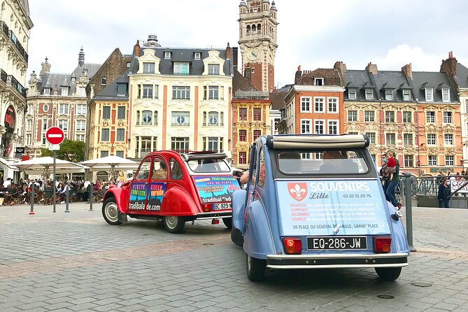 Unique Tour of Lille by Convertible 2CV - 1h00 - Notable Tour Highlights