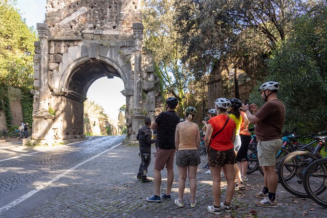 Appian Way on E-Bike: Tour With Catacombs, Aqueducts and Food - Visiting the Mausoleum of Cecilia Metella