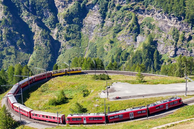 Bernina Scenic Train Ride on the Swiss Alps. Small-Group - Exploring the Charming Villages