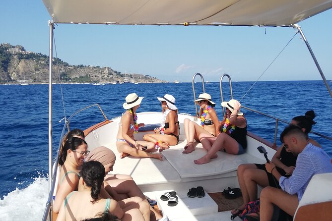 Boat Tour Giardini Naxos Taormina Isola Bella Blue Grotto - Exploring the Coastline