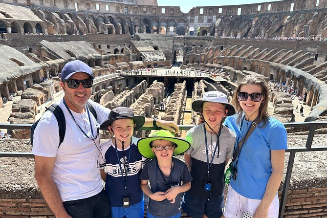 Colosseum and Roman Forum Tour for Kids and Families - Tour Duration and Itinerary