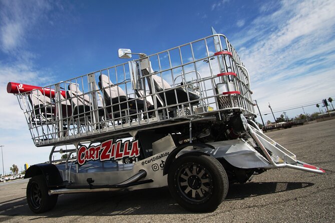 Giant Shopping Cart Limo Ride in Las Vegas - Personalized Tour Guides