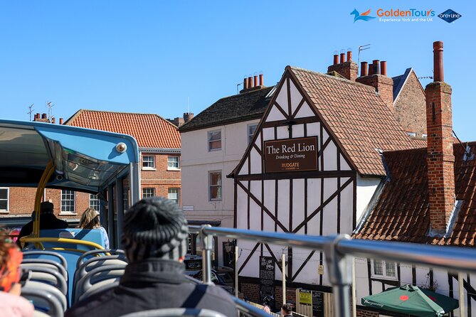 Golden Tours York Hop-On Hop-Off Open Top Bus Tour With Audio Guide - Customer Ratings and Feedback