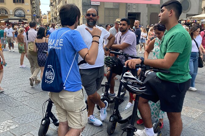 Private Highlights of Florence Bike Tour - Visiting Piazza Santa Croce