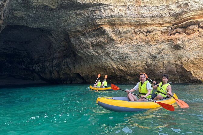 2-Hour Kayak Through the Sea Caves of Benagil - Feedback From Previous Participants