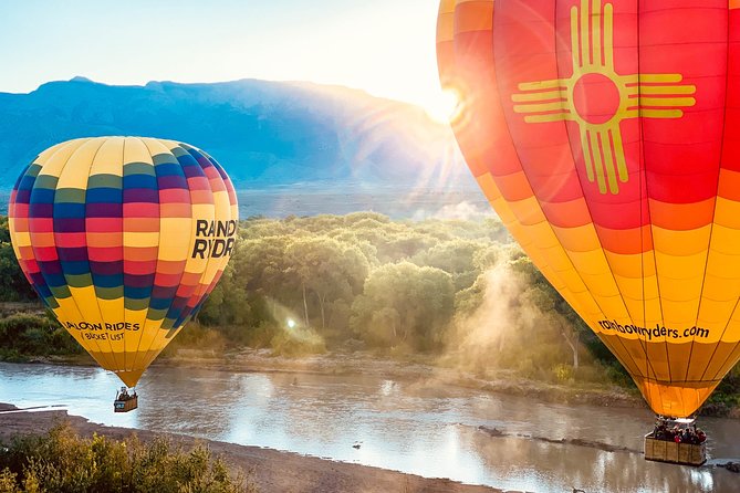 Albuquerque Hot Air Balloon Ride at Sunrise - Savoring the Champagne Toast After Landing