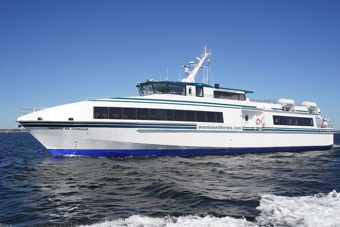 Aran Islands and Cliffs of Moher Day Cruise Sailing From Galway City Docks - Booking and Cancellation Policy