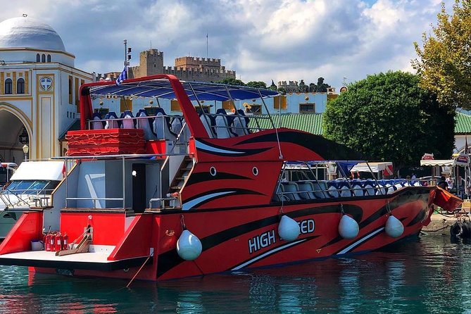 Rhodes High Speed Boat to Lindos - Refreshing Swim at Tsampika Beach