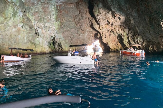 Ticket Tour: Blue Cave, Mamula Island, Submarine Tunnel, Lady of the Rocks (3hr) - Exploring the Blue Cave