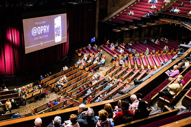 Grand Ole Opry Show Admission Ticket in Nashville - Flexibility With Ticket Cancellation