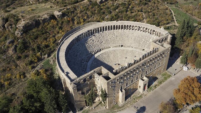 Ancient City Perge, Aspendos, Temple of Apollo & Waterfalls Tour - Key Points