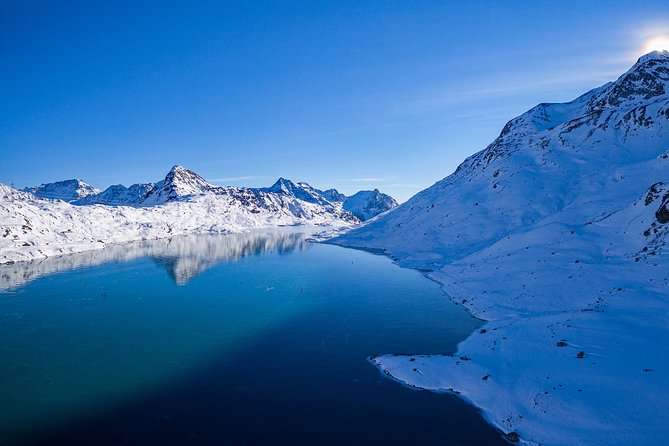 Bernina Scenic Train Ride on the Swiss Alps. Small-Group - Key Points