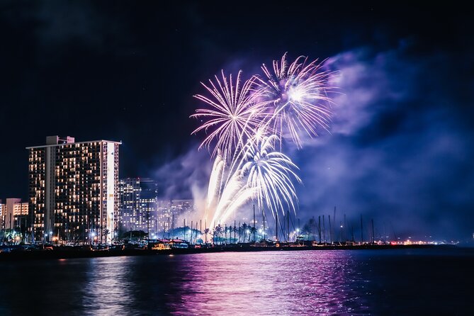 Friday Night Waikiki Fireworks Catamaran Cruise - Key Points