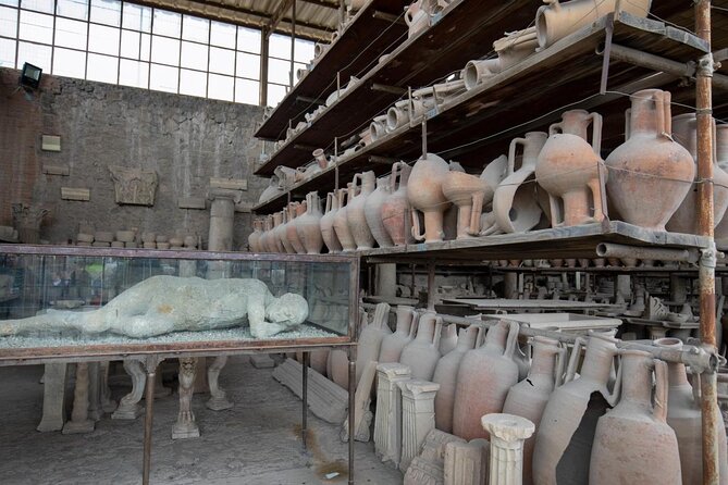 Guided Tour of Pompeii Ruins With Lunch and Wine - Key Points