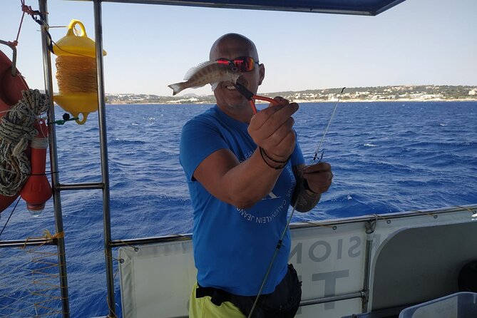 Skevos Fishing Trip Rhodes Incude Pick Up - Key Points